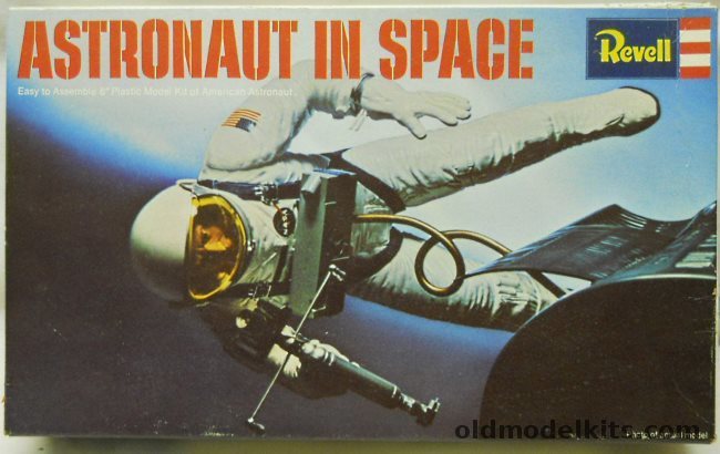 Revell 1/12 Astronaut in Space 6 inch Figure from Gemini Project, H1841-100 plastic model kit